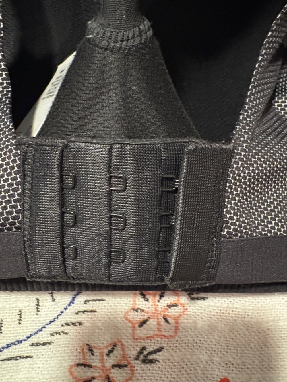 VSX Black Padded Sports Bra - Picture 5 of 5